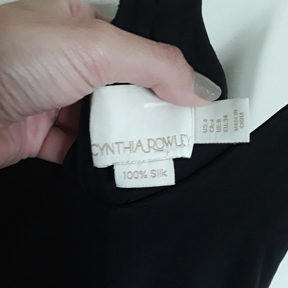 Strappy Silk Cynthia Rowland Long Camisole - Picture 5 of 5